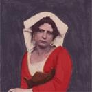 Roman girl in regional costume